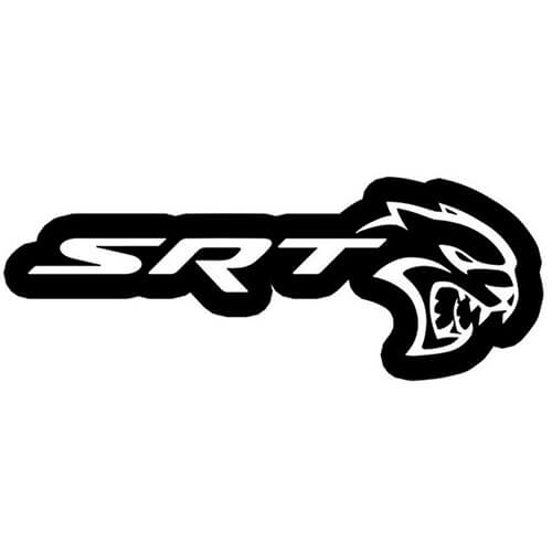 SRT Logo - Dodge SRT Hellcat Decal Sticker - SRT-HELLCAT-LOGO