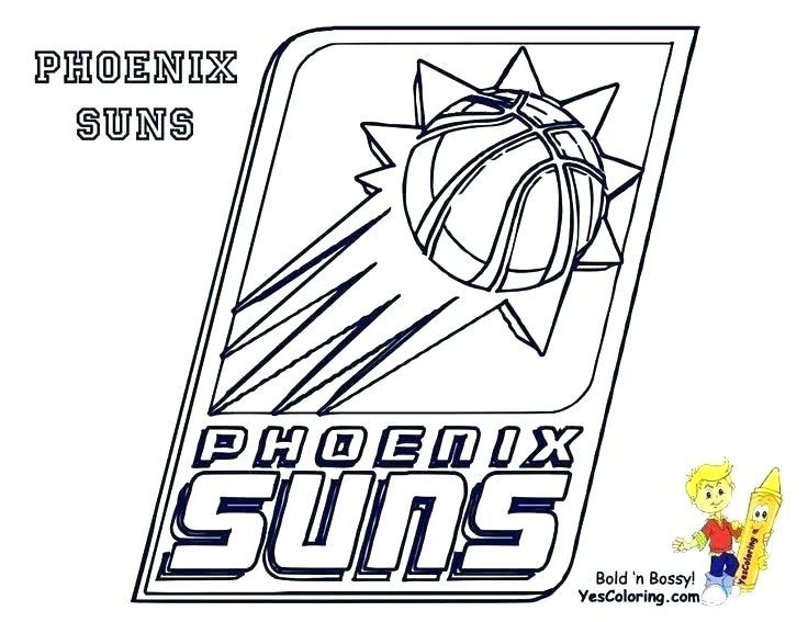 Cool NBA Team Logo - Nba Teams Coloring Pages Logo Coloring Pages Coloring Pages ...