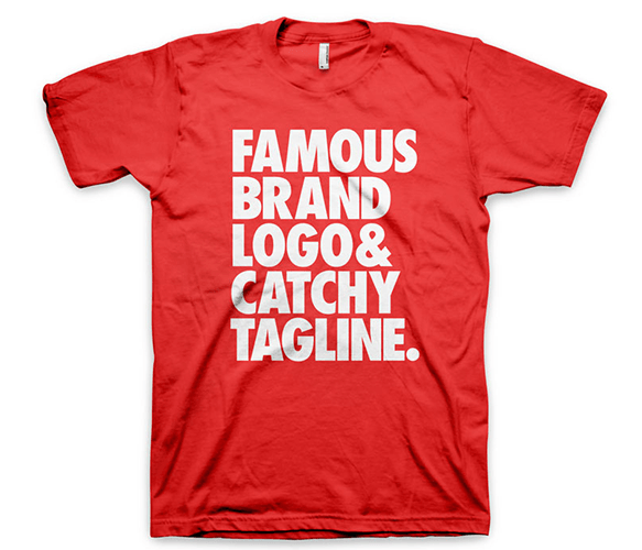 Famous Shirts Logo - Famous Brand Tee. tee hee. Shirts, Shirt designs and T
