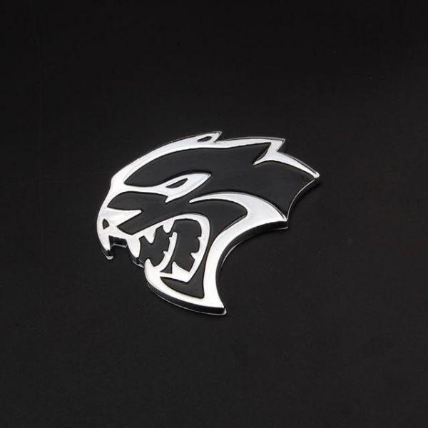 Hellcat Logo - Hellcat Emblem Metal Sticker Badge For Dodge SRT | Souq - UAE