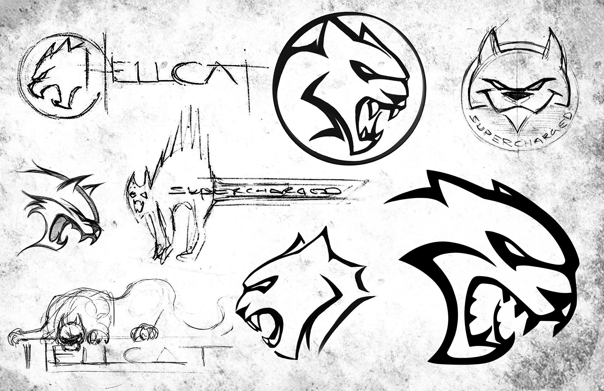 Hellcat Logo - The evolution of the Hellcat logo