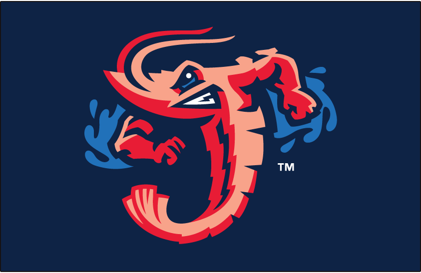 Jumbo Shrimp Sport Logo - Jacksonville Jumbo Shrimp Cap Logo - Southern League (SL) - Chris ...