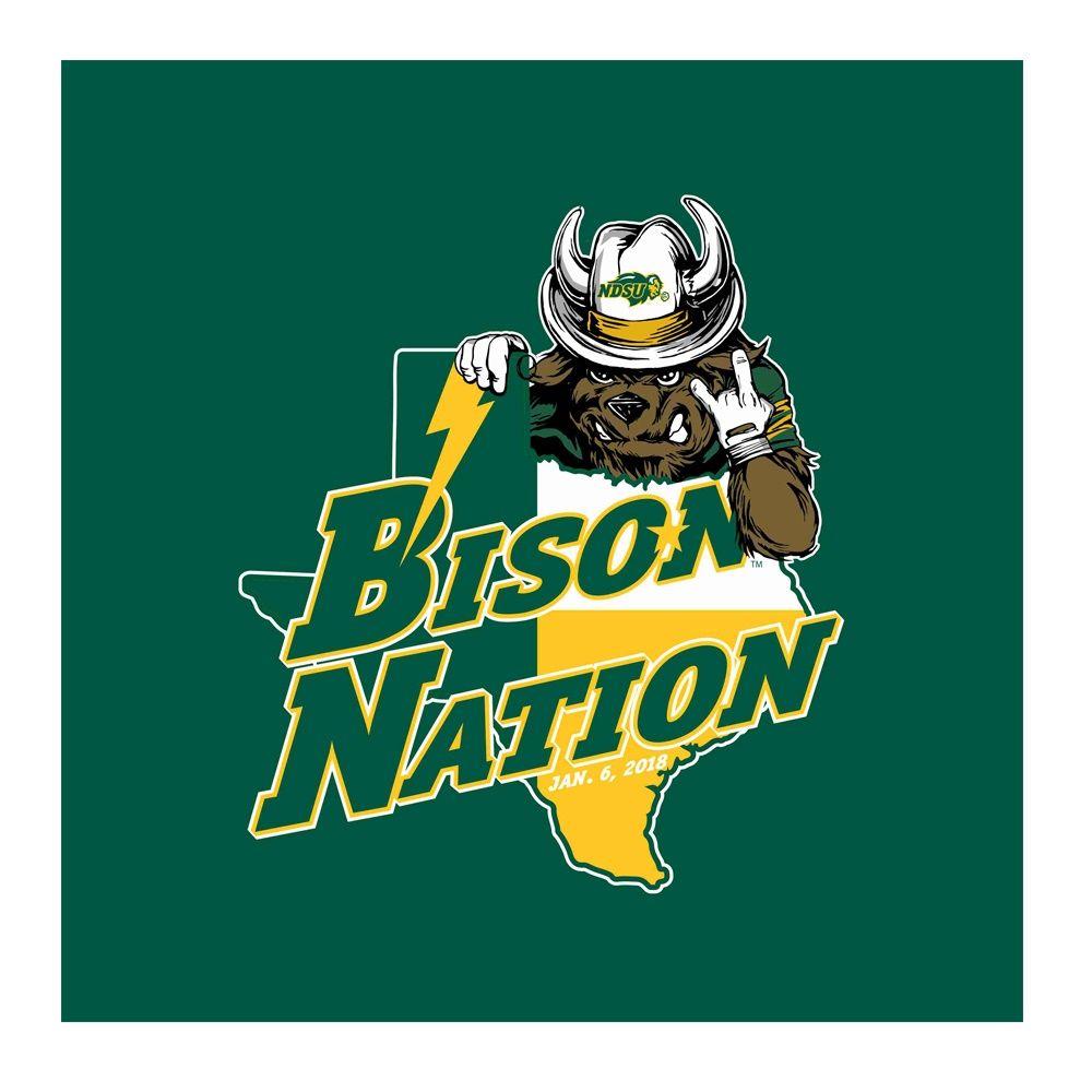Bison Football Logo - NDSU Bookstore