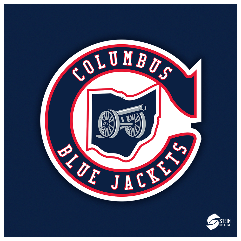 Columbus Blue Jackets Logo - Columbus Blue Jackets Heritage Logo on Behance