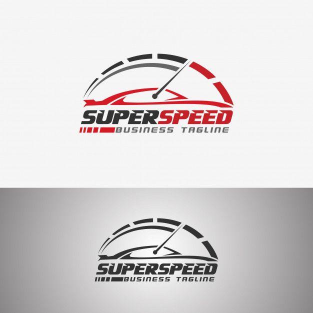 Race Car Logo - Super speed car logo Vector