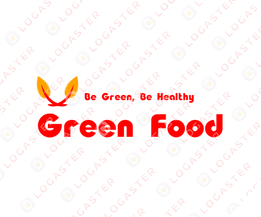 Red and Green Food Logo - Green Food Logo - 3368: Public Logos Gallery | Logaster