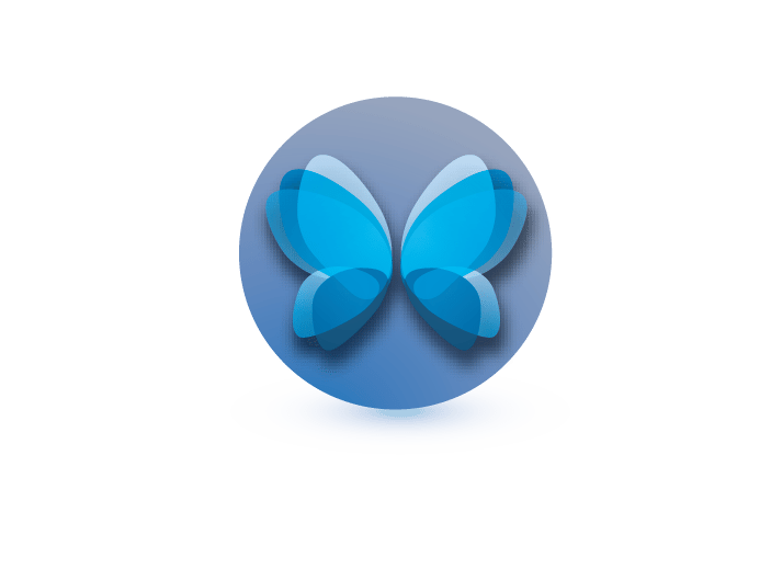 Butterfly Circle Logo - Create a Logo Free Circle Logo Templates