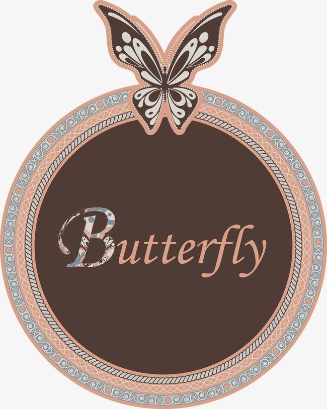 Butterfly Circle Logo - Beautiful Butterfly Circle, Butterfly Vector, Circle Vector