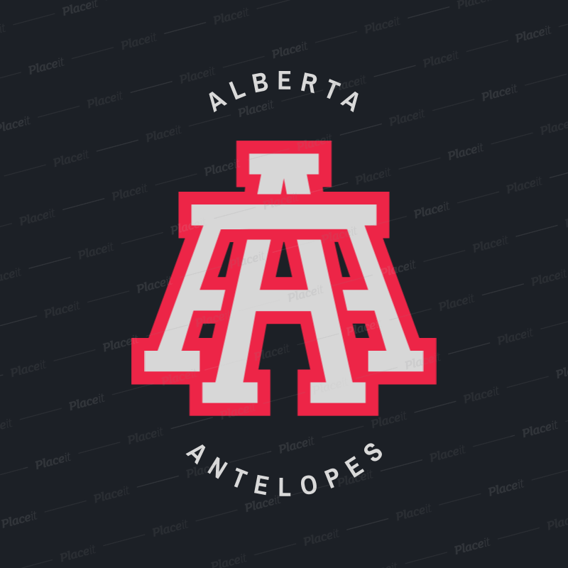 Create 3 Letter Logo - Placeit - Sports Logo Generator with Interlocked Letters