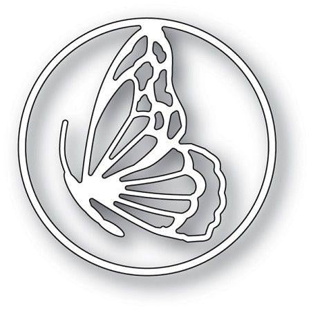 Butterfly Circle Logo - Memory Box Butterfly Circle