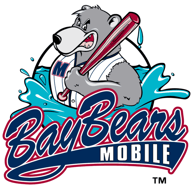 Mobile Al Logo - Mobile BayBears Primary Logo - Southern League (SL) - Chris ...