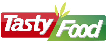 Red and Green Food Logo - TastyFood | Dubai | UAE