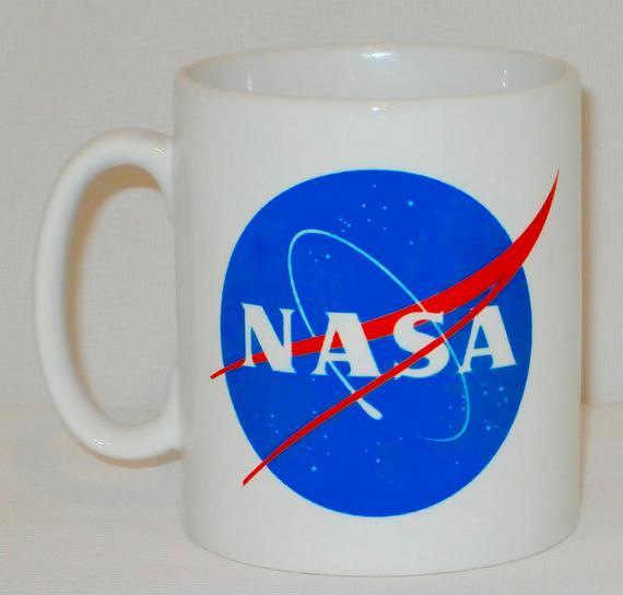 Funny NASA Logo - NASA Logo Mug Can Be Personalised Any Name Funny Space Science | Etsy