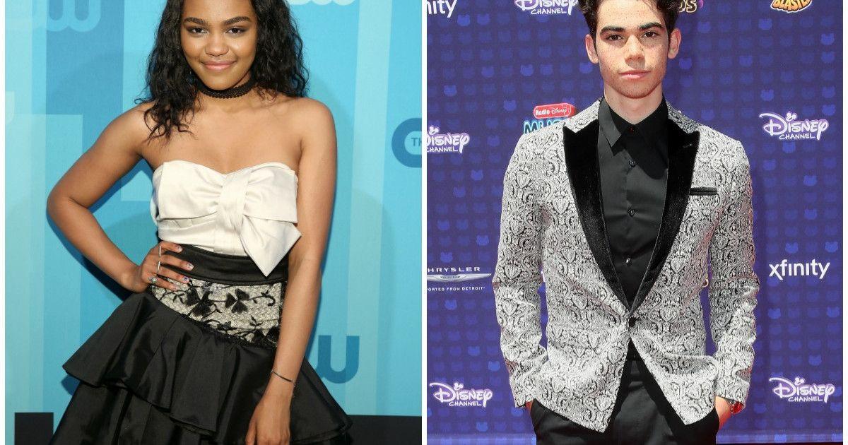 China Anne McClain Disney Channel Logo - China Anne McClain Spills About Reuniting With Cameron Boyce In ...