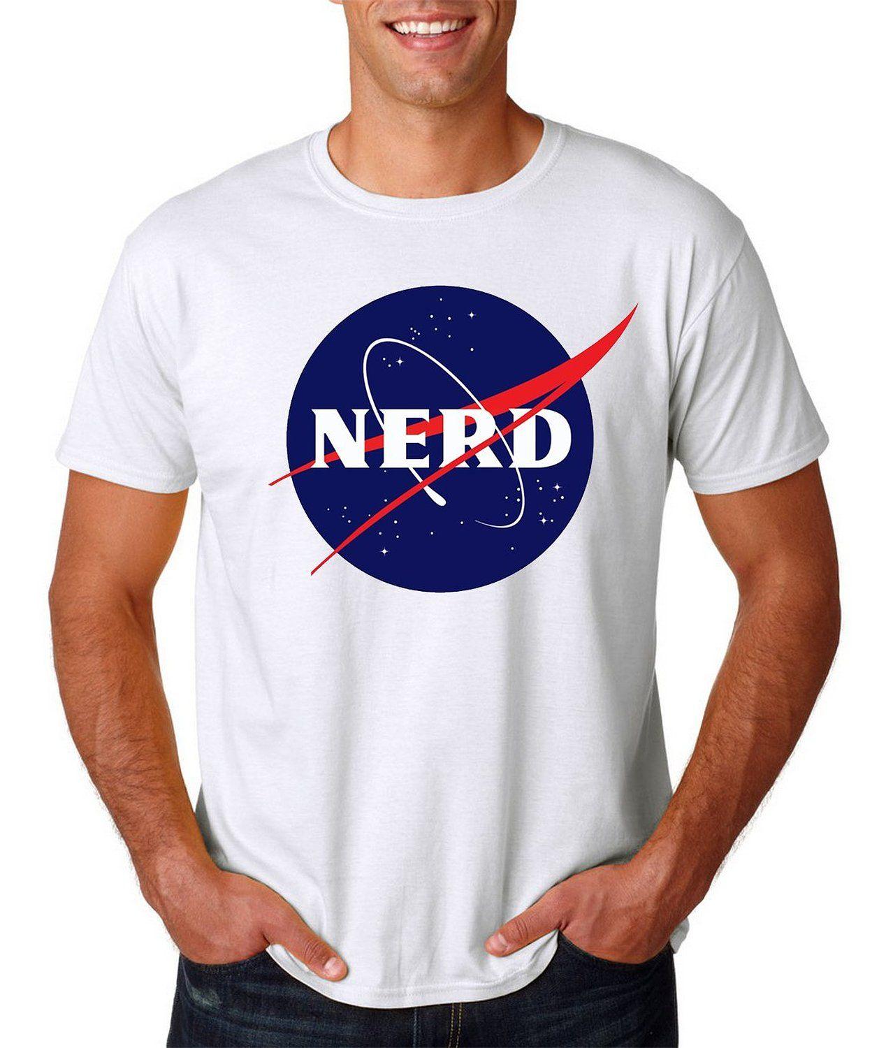 Funny NASA Logo - NASA Parody Logo – Funny NERD Shirt | AW Fashion