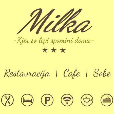 Milka Logo - Logo. - Picture of Milka Restaurant, Kranjska Gora - TripAdvisor