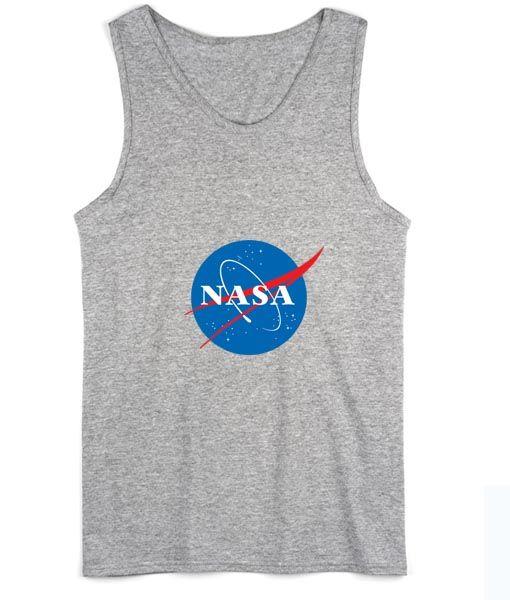 Funny NASA Logo - Nasa Logo Summer Funny Quote Tank top