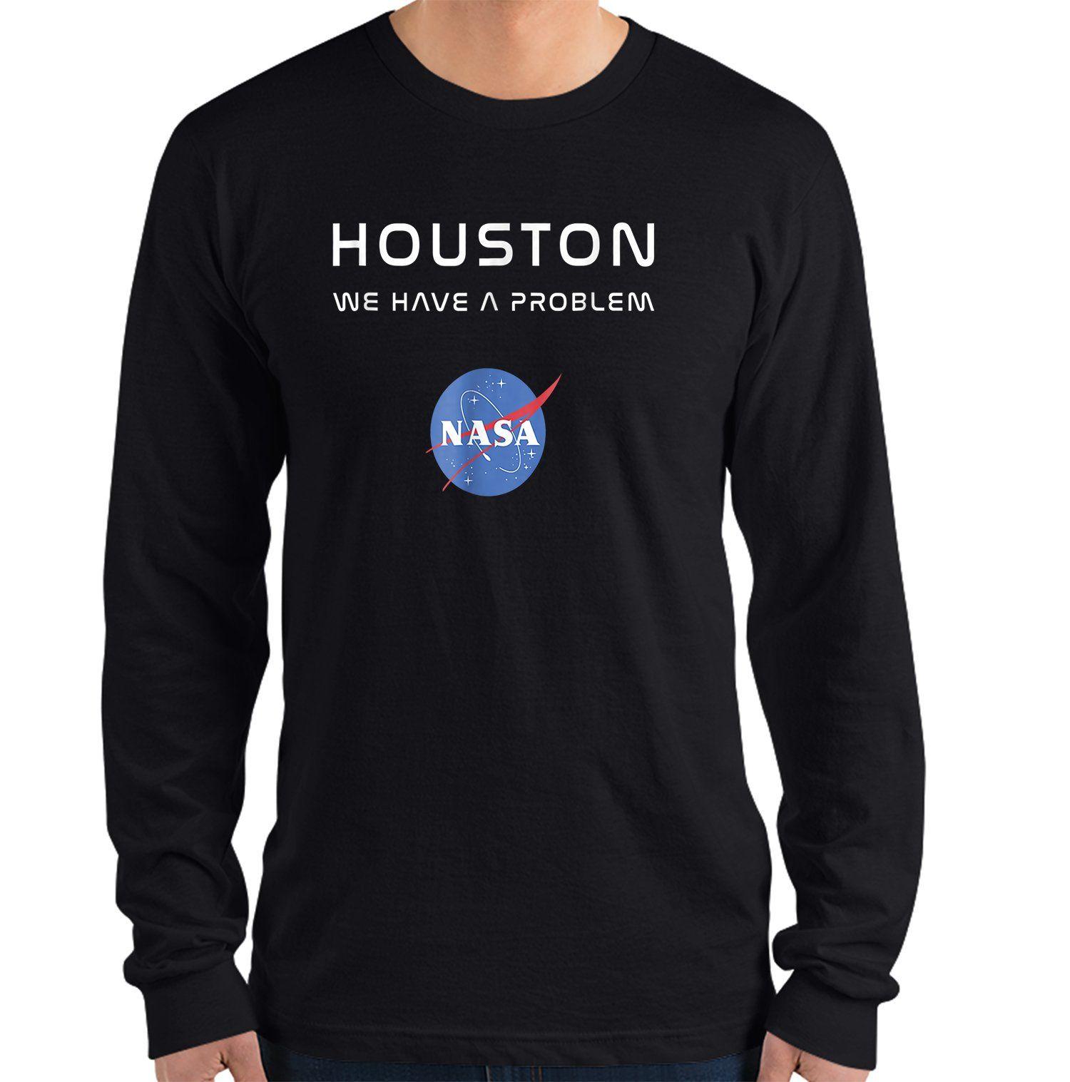 Funny NASA Logo - Funny Nasa Logo T-Shirt - Cool Space Nasa Astronaut Tees ...