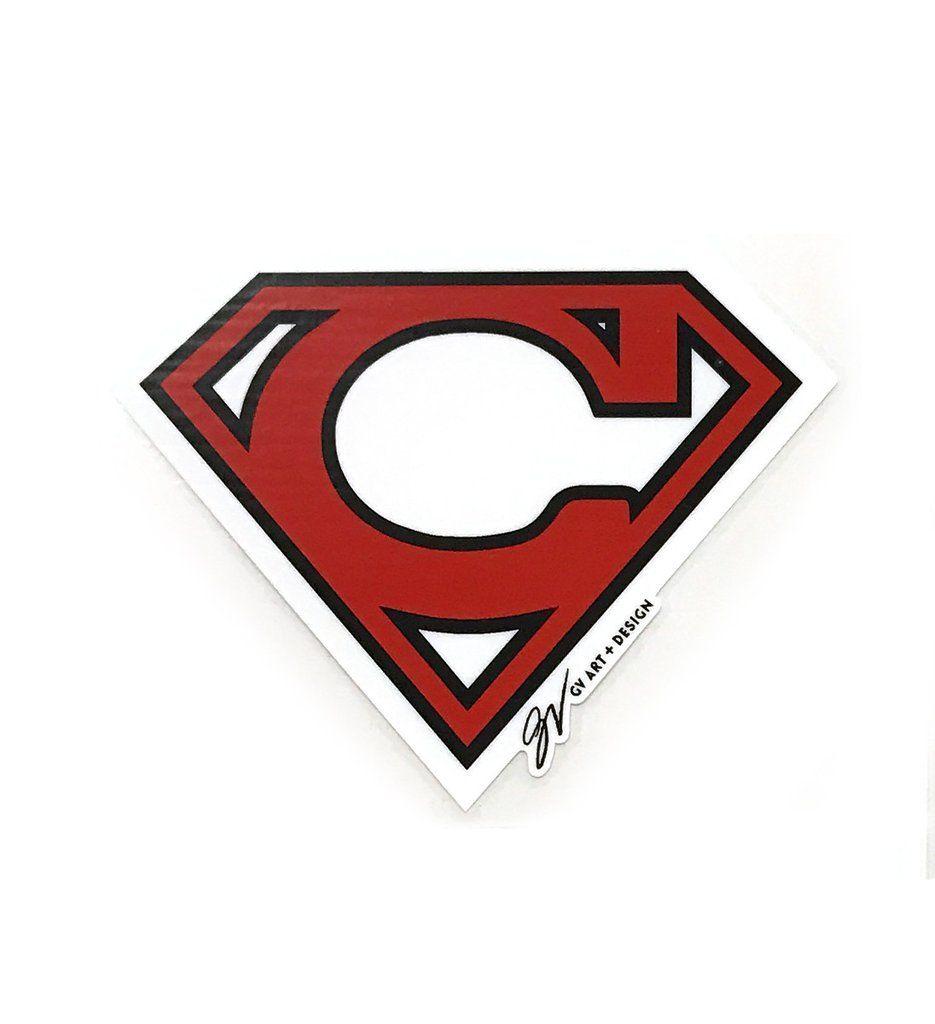 Super C Logo - Super C Cleveland Window Decal. GV Art and Design