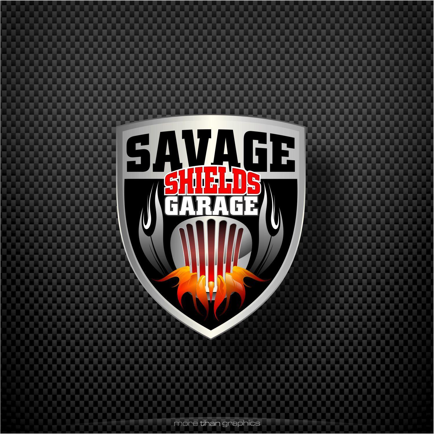 Savage Car Logo - Bold, Playful, Automotive Logo Design for Savage Shields Garage