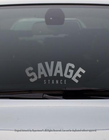 Savage Car Logo - Automotive Vinyl Tuner Car stickers by Hypestance | Hypestance