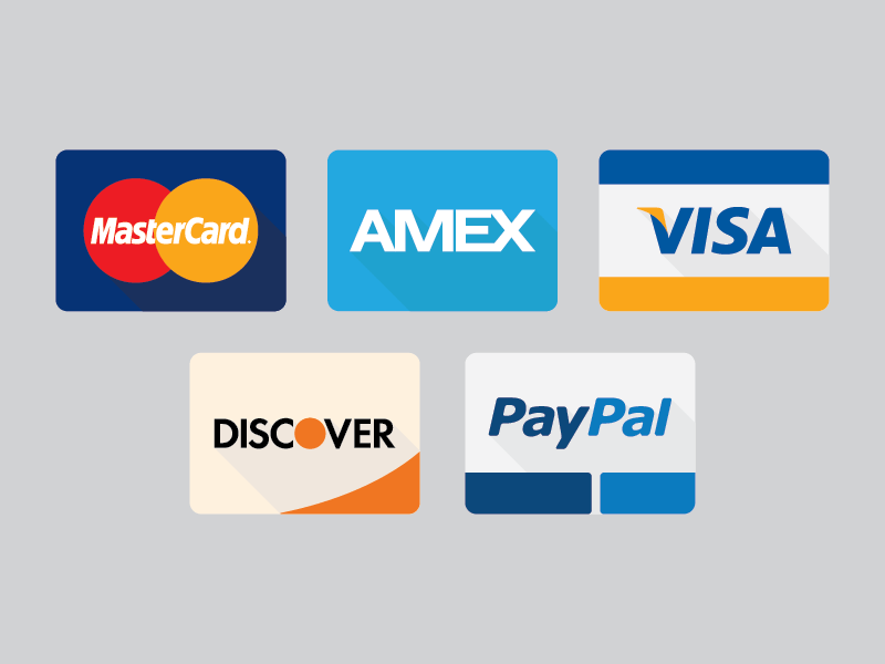 Visa Credit Card Logo - Credit Card Icons by Sean Cowie | Dribbble | Dribbble