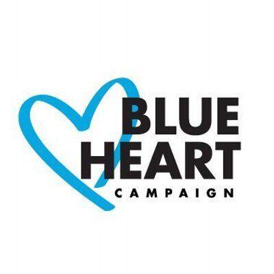 Blue Heart Logo - Blue Heart Campaign (@BlueHeartHT) | Twitter