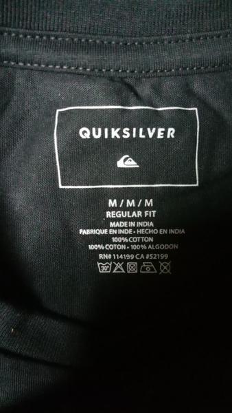 Black Quiksilver Logo - New Quiksilver Men's T-Shirts,original logo,Size M,Cool,Hot,soft ...