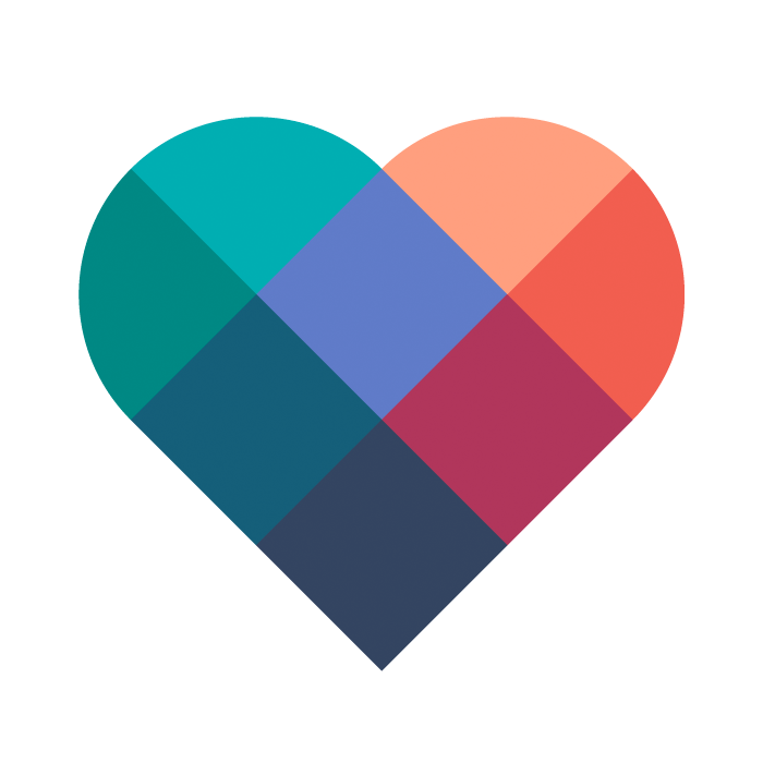 Blue Heart Logo - Brand New: New Logo for eHarmony