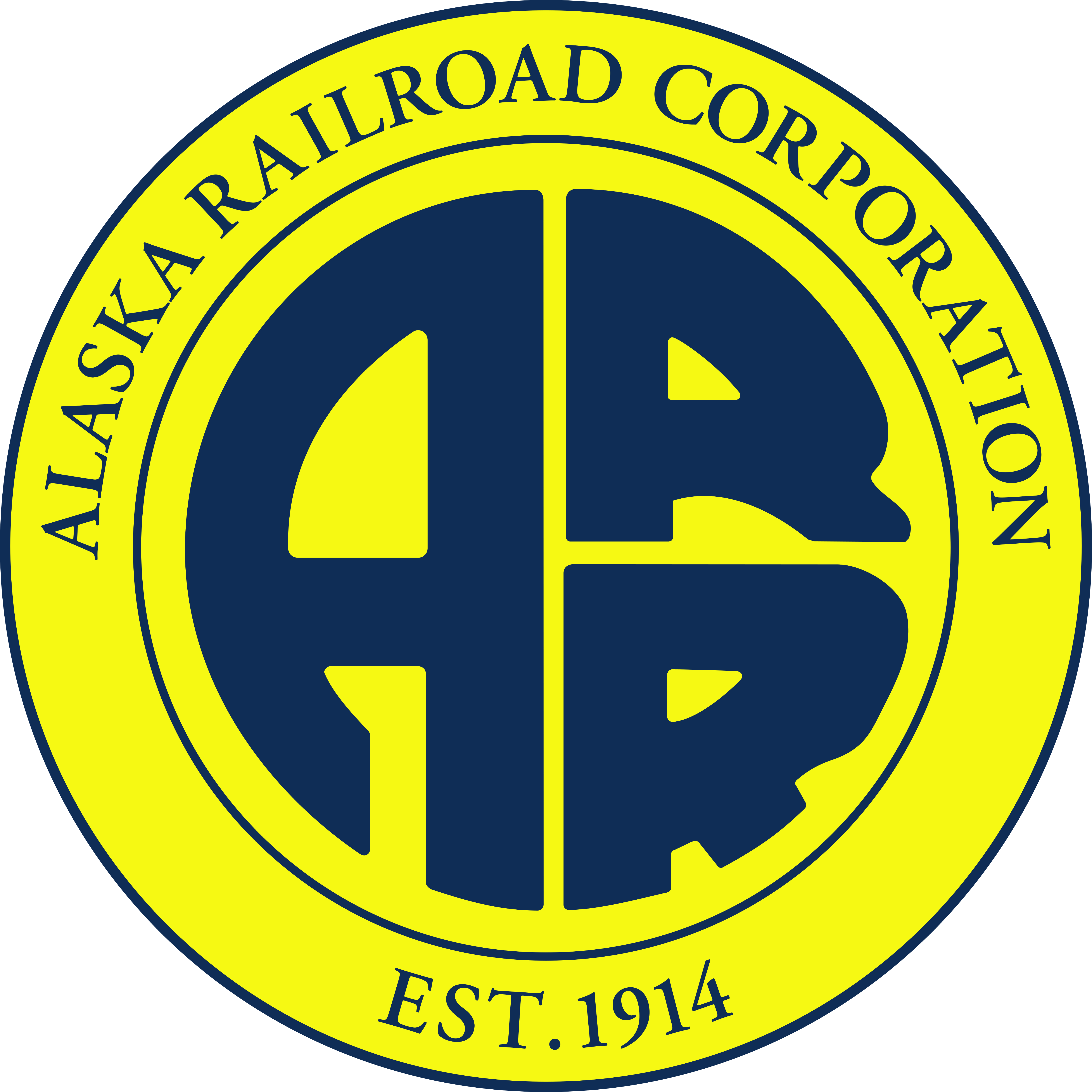 Railroad Logo - Alaska Railroad – Logos Download