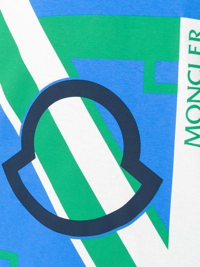 Green Genius Logo - Moncler Genius white Cotton Moncler Craig Green logo T-shirt ...