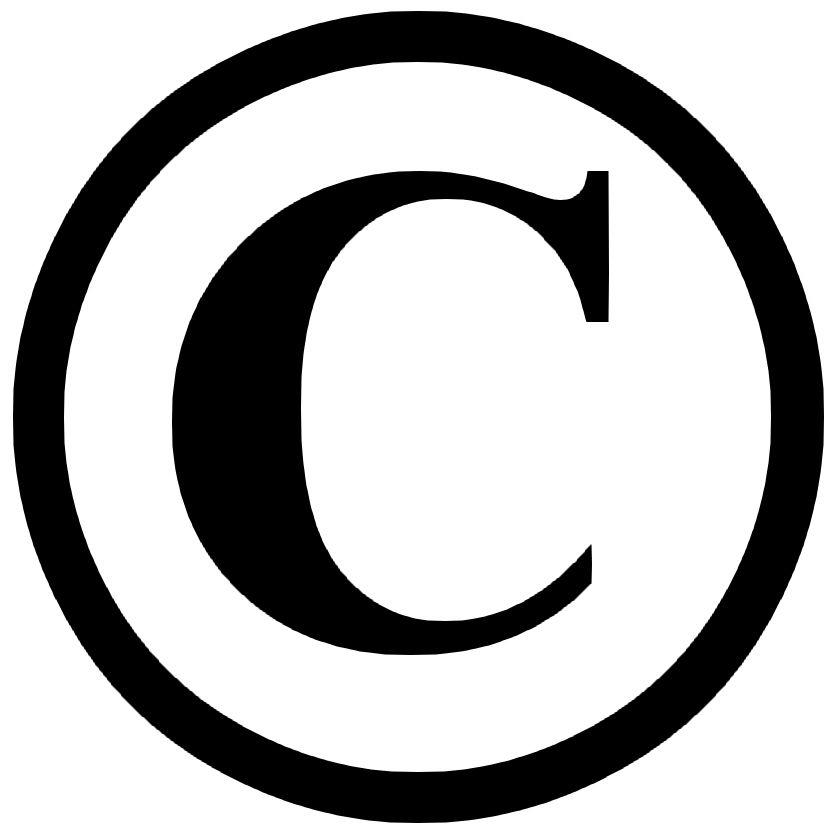 Copyright Logo - image copyright, logo copyright ©, signe copyright ©, sigle