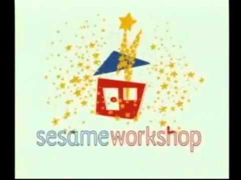 Red and Blue House Logo - Sesame Workshop Logo (red house, blue roof variant)