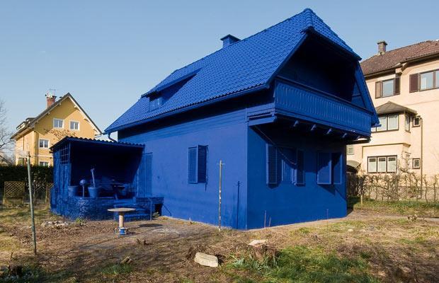 Red and Blue House Logo - Houses of horror: would you want to live next-door to these bizarre ...