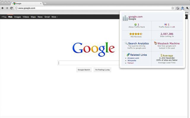 Official Google Chrome Logo - Alexa Traffic Rank Web Store