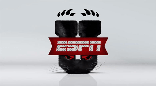 ESPNU Logo - ESPNU promo features college themed renditions of its logo ...