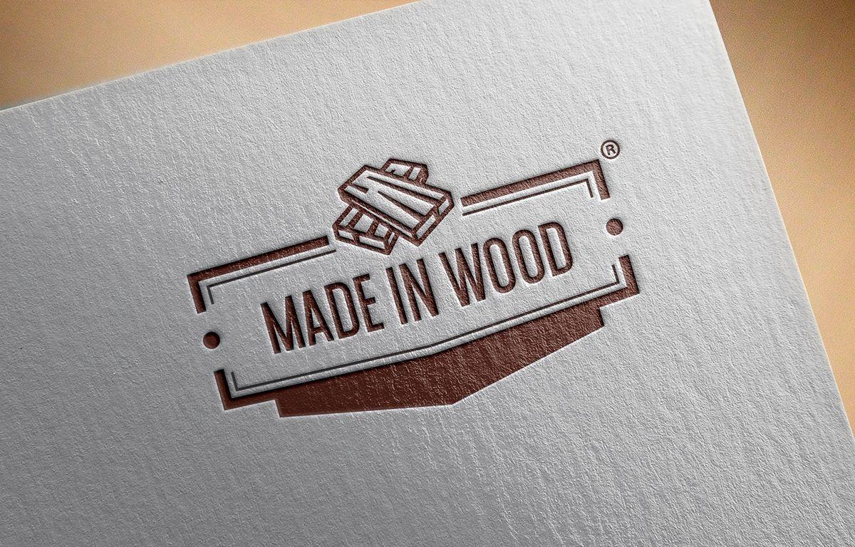 Woodwork Logo - Made in Wood // Logo design on Behance