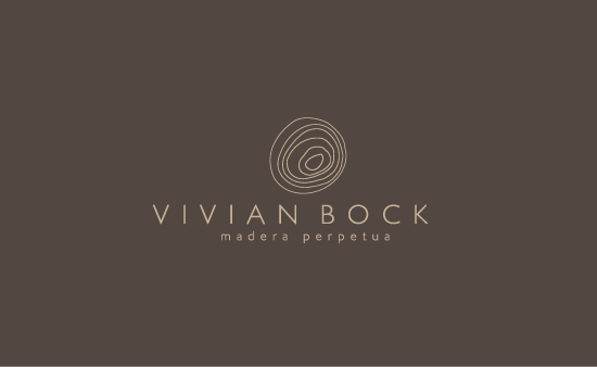 Wood Logo - VIVIAN BOCK - Madera Perpetua (Perpetual Wood) - Logo Graphic Design