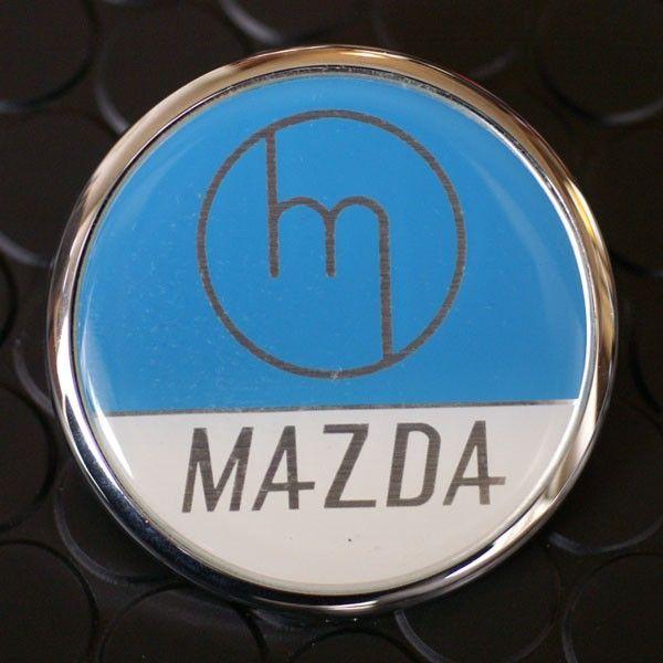 Mazda Vintage Logo - KG Works vintage Mazda badge from Rev9 #Mazda #vintage #badge ...