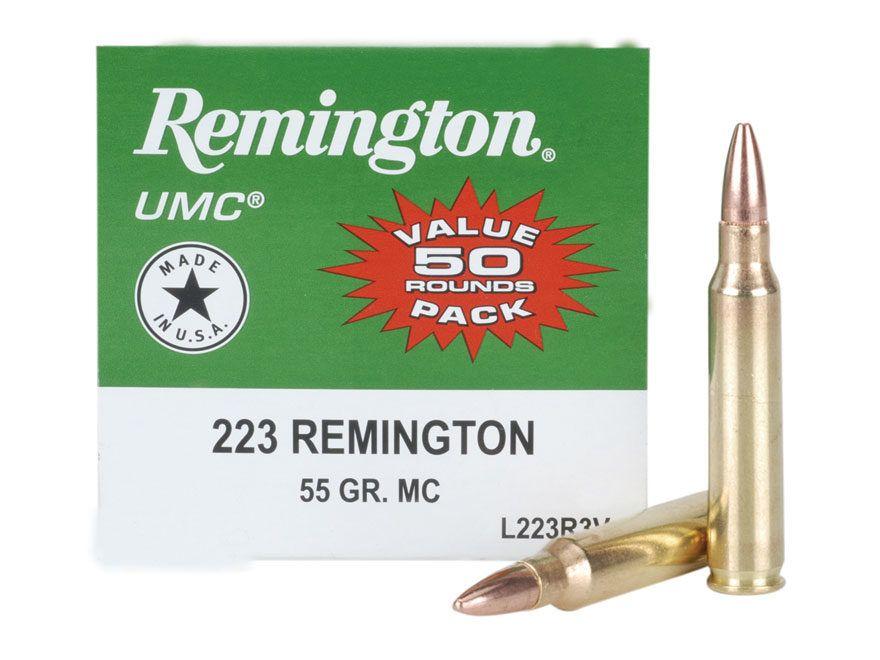 Remington Ammo Logo - Remington UMC Ammo 223 Remington 55 Grain Full Metal: 23966