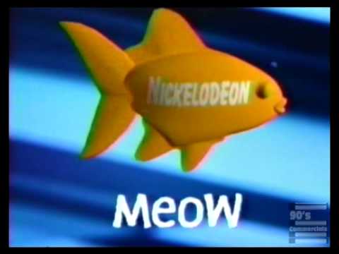 Nickelodeon Fish Logo - Nickelodeon Meow Fish bumper 1997 - YouTube