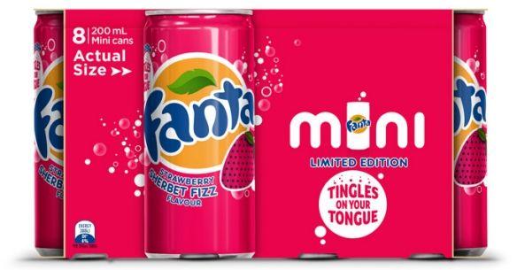 Fanta Strawberry Logo - FANTA seeks to capitalise on success of 'rainbow flavours' with ...
