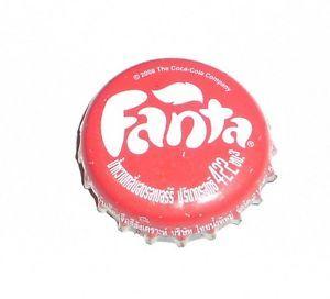 Fanta Strawberry Logo - FANTA Strawberry Soda Bottle Cap Crown THAILAND 422ml 2011 Asia