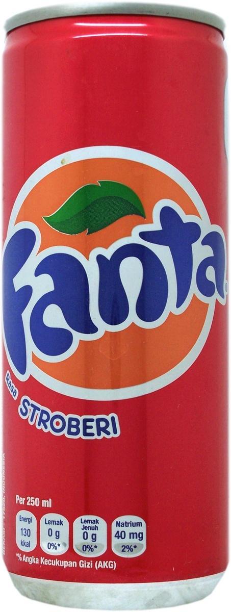 Fanta Strawberry Logo - FANTA Strawberry Soda 250mL FANTA RASA STROBERI: Indonesia