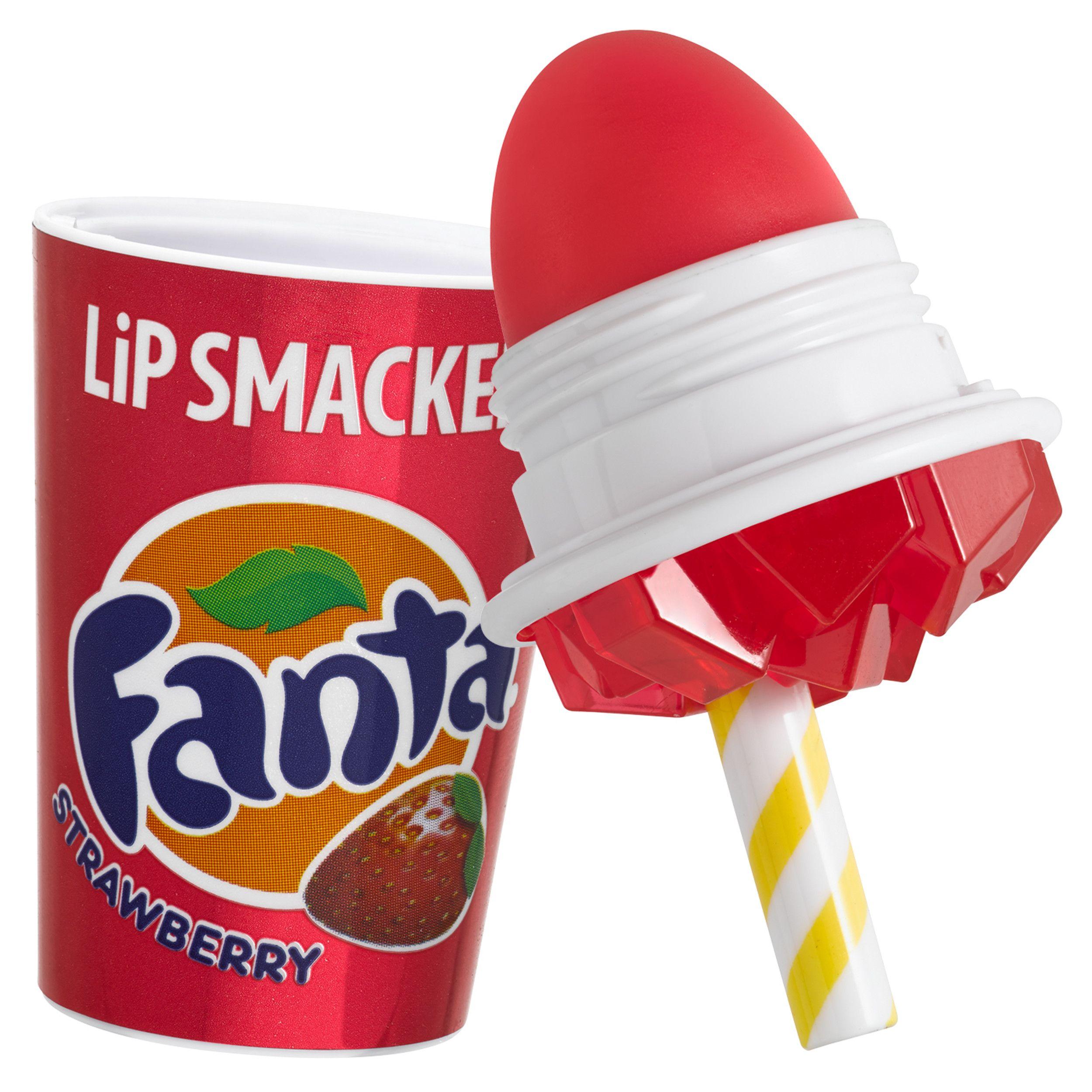 Fanta Strawberry Logo - Lip Smacker Fanta Strawberry Cup Lip Balm