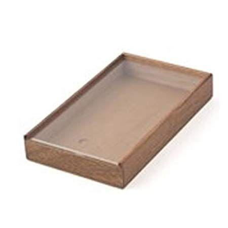 Box Transparent Logo - Cigar Wooden Box with Clear Lid for Cigar Display: Amazon.co.uk