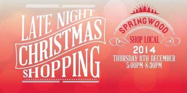 Pink and Blue Mountains Brand Logo - Springwood Late Night Shopping Gives Local Christmas Options