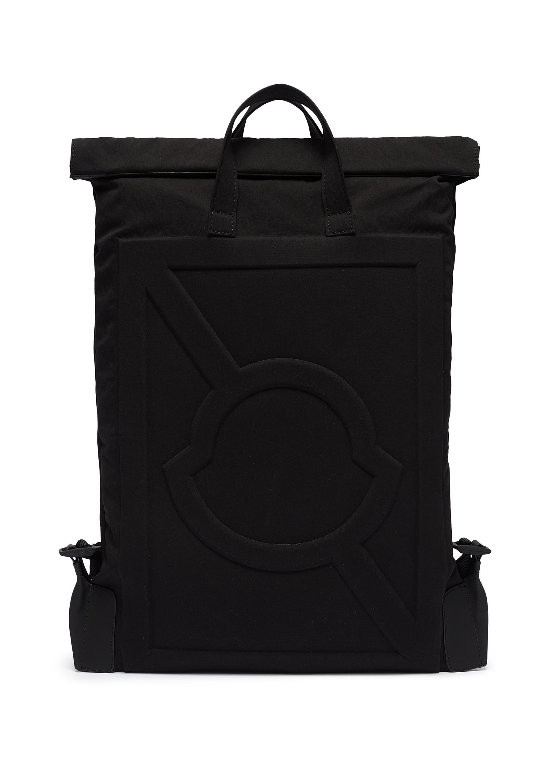 Green Genius Logo - Moncler Genius | x Craig Green roll top logo embossed backpack | Men ...