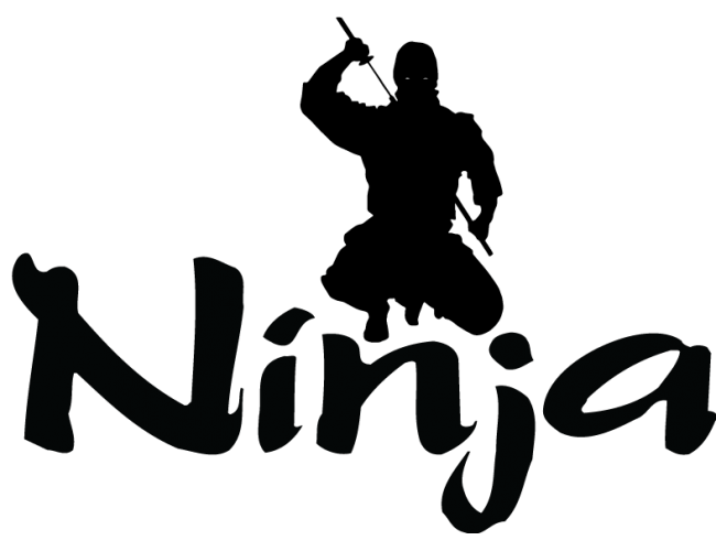 Black and White Ninja Logo - Ninja logo png 4 » PNG Image