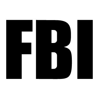 FBI Logo - Stencil FBI Logo